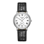 【二手99新】浪琴經(jīng)典系列34.5mm表盤三針白盤優(yōu)雅輕奢男士商務(wù)休閑自動(dòng)機(jī)械男表