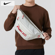 耐克（NIKE）斜挎包男 25新款運(yùn)動(dòng)包女士腰包大容量健身包旅行包耐磨單肩包 HV6123-072/曬圖退5 MISC