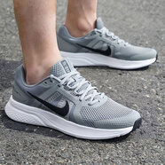 耐克（Nike）男鞋2025新款夏季TANJUN運動(dòng)鞋華夫鞋透氣輕便緩震跑步鞋休閑鞋 CU3517-014灰色/Run Swift 2 42