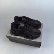 莆田新款XC72小紅書(shū)爆款iu同款米白百搭男女情侶休閑翻毛皮跑步鞋 黑色 43