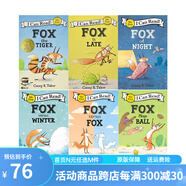英文原版 My First I Can Read 6冊合售 Fox Is Late/The Tiger/At Night /Fox versus Winter 入門級兒童分級讀物英語繪本 綠山墻 . 