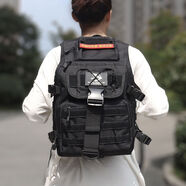 涵野（HAN WILD）涵野新式迷彩雙肩包男戶外軍迷511戰(zhàn)術(shù)背包大容 劍魚背包特戰(zhàn)黑色40L送魔術(shù) 3655升