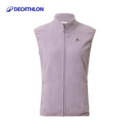 迪卡儂抓絨馬甲男女秋冬保暖搖粒絨背心戶(hù)外運動(dòng)開(kāi)衫抓絨衣XS-4749691