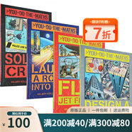 英文原版 You Do the Maths 系列4冊 無所不在的數學應用 兒童自然科普漫畫繪本讀物 Launch a Rocket in Space/Solve a Crime 綠山墻