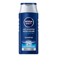 妮維雅（NIVEA）德國男生沐浴露洗發(fā)水潔面三合一全身清潔沐浴乳保濕清爽男士用 男士吡羅克消頭屑洗發(fā)水250ml