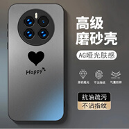龍小幺華為Mate50手機殼CET-AL00保護套MT5O新款cet一aloo全包男女款防摔液態(tài)玻璃超薄軟殼個(gè)性簡(jiǎn)約外殼 Happy愛(ài)心-送鋼化膜 華為Mate50