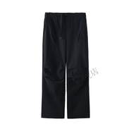 薔櫻ZOZOFOREST3238“LU商鳥(niǎo)”可調節腰帶索羅娜戶(hù)外通勤透氣長(cháng)褲 黑色 M 100-130