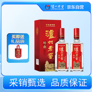 瀘州老窖 特曲老字號 濃香型白酒 38度500ml*2雙瓶 含禮袋(新老包裝隨機)