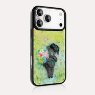 朗唯科（LANWK）【小羊花匠】LANWKx李睡不醒適用iPhone16/15promax手機殼磁吸17Air蘋果14plus防摔保護套ip12/13 [25年·更輕薄]Magsafe強磁吸附a iPhone17