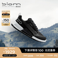 愛步（ECCO）BIOM 2.1運(yùn)動鞋男 休閑男鞋透氣跑步鞋 健步山地823814 黑色/磁石灰/黑色82381460568 40