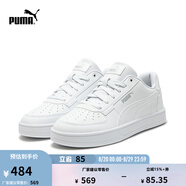 彪馬（PUMA）經(jīng)典復(fù)古透氣休閑板鞋男女同款休閑鞋CAVEN 2.0 392290 白-銀色-02 40