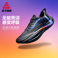 匹克（PEAK）吳磊同款態(tài)極二次呼吸2.0全能競(jìng)訓(xùn)透氣跑鞋女緩震支撐碳板運(yùn)動(dòng)鞋 黑練(黑色)-男 40
