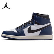 耐克NIKE緩震籃球鞋男喬丹AJ1 JORDAN1運動鞋 DZ5485-401藏藍(lán)/白42.5