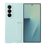 三星 Samsung Galaxy Z Fold7/W26心系天下通用 原裝硅膠保護(hù)殼 多功能保護(hù)套 薄荷綠