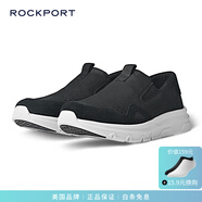 ROCKPORT樂步流行男鞋2025年夏季新款一腳蹬商務(wù)休閑鞋男鞋 黑色 41