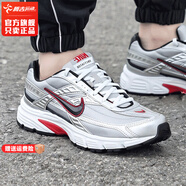 耐克（NIKE）官方艦店男鞋 2025夏季新款正品復(fù)古休閑鞋運(yùn)動(dòng)鞋厚底老爹鞋子男 INITIATOR/潮流跑鞋/銀紅 41