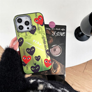 CASETIFY川久保玲iPhone16promax手機殼感適用蘋果15promax日本高端潮牌男女13新款小眾情侶14pm防摔12 綠底多個川久 iPhone 14 Plus