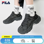FILA 斐樂官方蕨草鞋F(xiàn)ERN女鞋運動鞋2025春夏戶外老爹鞋厚底休閑鞋