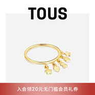 TOUS  桃絲熊COOLJOY戒指925銀鍍金氣質(zhì)指環(huán)女情侶禮物疊戴 12