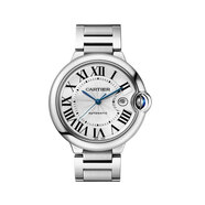 卡地亞(Cartier)瑞士表藍(lán)氣球系列機械男表WSBB0049 七夕禮物