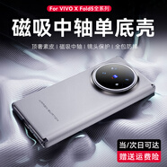 至朗尼【磁吸中軸】適用vivoxfold5手機(jī)殼XFold5折疊屏保護(hù)套中軸鉸鏈全包防摔超薄高端商務(wù)男女新款