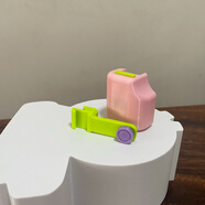 森拓思適用大疆DJI action3/4/5/5pro運動相機改單反手柄快門快捷拍攝按鍵街拍手持按鈕兔籠拓展轉(zhuǎn)接配件 粉綠淺紫