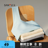 三福毛衣2025冬氣質半高領高彈包芯紗修身打底上衣女472723 杏色 170/92A/L