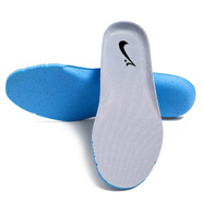 維多益適配貴人鳥(niǎo)運動(dòng)鞋墊男女防臭吸汗按摩柔軟減震加厚軍訓久站不累夏 貴人鳥(niǎo)灰色U型(一雙裝) 34