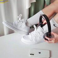 耐克（NIKE） air jordan 1 耐克男鞋春季新款女鞋aj1低幫板鞋休閑籃球鞋 DV0990-111 白色 40.5