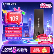三星（SAMSUNG）128GB USB3.1 U盤 BAR升級(jí)版+深空灰 金屬優(yōu)盤 高速學(xué)生辦公 讀速400MB/s（Gen 1）適用哨兵模式