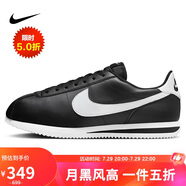 耐克NIKE休閑鞋男子板鞋阿甘鞋CORTEZ運動鞋DM4044-001黑白44