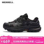 邁樂（Merrell）運(yùn)動戶外徒步鞋F(xiàn)REE STRIDE邁行男女款減震防滑登山鞋黑45