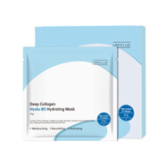 UMHCLUB攸秘DeepCollagenfacemask韓國(guó)凝膠深層膠原蛋白白變透面 深層膠原蛋白透明質(zhì)酸B5保濕面膜【藍(lán)色】
