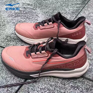 鴻星爾克男鞋運動(dòng)鞋2025秋季新款紅星網(wǎng)面透氣男士休閑網(wǎng)鞋旅游跑步鞋子男 珊瑚橙/深檀色 39 (245mm)