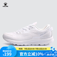 KELME/卡爾美運(yùn)動(dòng)鞋新款鞋子男鞋輕便緩震輕彈跑鞋網(wǎng)面透氣跑步鞋8215YX5076 白色 39