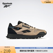 Reebok銳步官方男女款CLASSIC LEATHER黑武士美拉德休閑復(fù)古跑鞋 100025108 36.5 (23.6cm),US:5.5