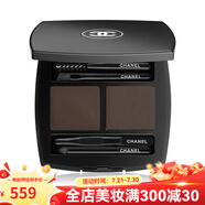 香奈兒（CHANEL）雙色眉粉盤4G 03號 DARK