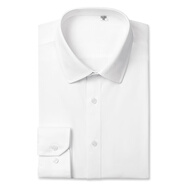 凡客誠品（VANCL）純色商務(wù)正裝男士免燙棉質(zhì)休閑上衣白襯衣 長(cháng)-白色 40