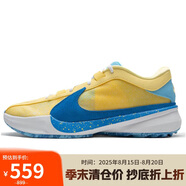 耐克（NIKE）男籃球鞋ZOOM FREAK 5 EP低幫運動(dòng)鞋 DX4996-700 黃色 44 
