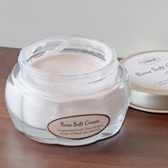 SABONSabon玫瑰水凝露啫喱面霜大鵝絨面霜補水清爽嫩膚80ml 80g 玫瑰大鵝絨霜