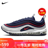 耐克（NIKE）男休閑鞋AIR MAX 97低幫運動鞋921826-405藍色41