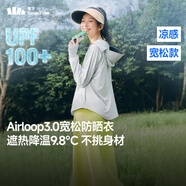 蕉下（beneunder）防曬衣女寬松百搭防紫外線出行AL417淺炭灰均碼