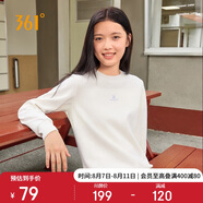 361°衛(wèi)衣女秋季加絨外套運動休閑圓領(lǐng)長袖套頭衫上衣662344801D-1
