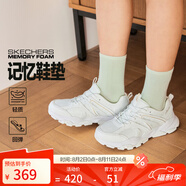 斯凱奇【經(jīng)典爆款】女鞋夏季復(fù)古休閑鞋復(fù)古慢跑鞋運(yùn)動(dòng)休閑鞋小白鞋 白色/WHT 37