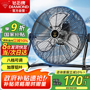 鉆石牌工業(yè)風(fēng)扇趴地扇臺(tái)式趴地電風(fēng)扇強(qiáng)力商用臺(tái)地扇大功率趴地風(fēng)扇工廠坐地扇大風(fēng)力EF-45L