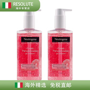 露得清（Neutrogena）葡萄柚洗面奶200ml水楊酸潔面控油祛痘清潔毛孔保濕 2瓶裝 400ml
