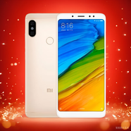 小米（MI）redmi手機6英寸指紋備用學生4000毫安小米雙攝驍龍636 紅米note5_3+32G_五成新