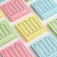 譽(yù)禾學(xué)科作業(yè)登記便利貼創(chuàng  )意有粘性n次貼學(xué)生加厚便簽本登記考勤表記事本4款裝 4308