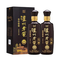 瀘州老窖（LUZHOULAOJIAO）頭曲酒藍(lán)花瓷 濃香型白酒 瀘州名酒 52度 藍(lán)花瓷柔和 500ml*2瓶