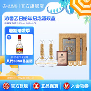五糧液【清涼季搶購中】五糧濃香乙巳蛇年生肖紀念酒 52%vol 888mL 2盒